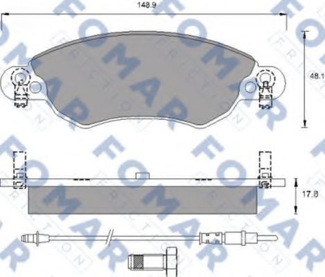 FOMAR Friction FO 786981 FOMAR Friction FO 786981