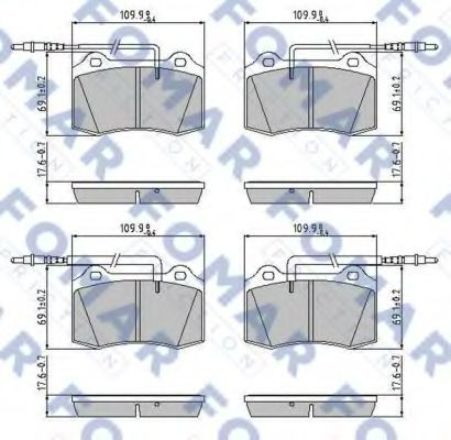 FOMAR Friction FO 800381