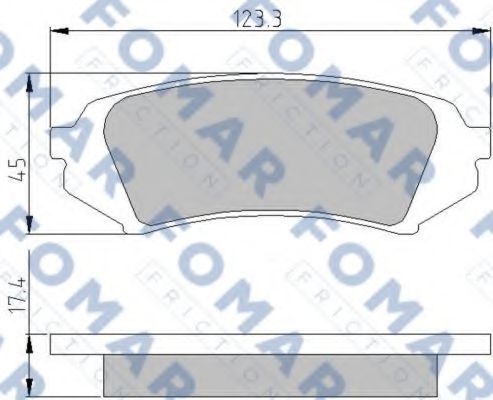 FOMAR Friction FO 813781