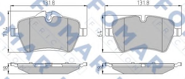 FOMAR Friction FO 844981