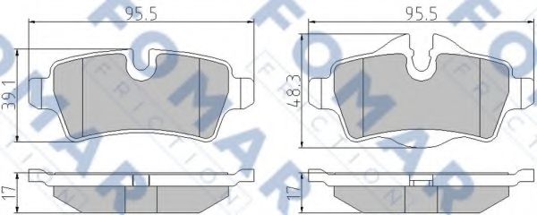 FOMAR Friction FO 845081