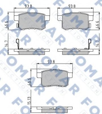 FOMAR Friction FO 891981