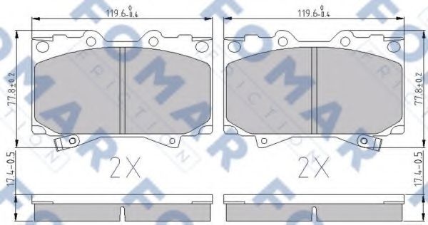 FOMAR Friction FO 892881