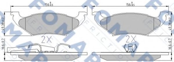 FOMAR Friction FO 895481