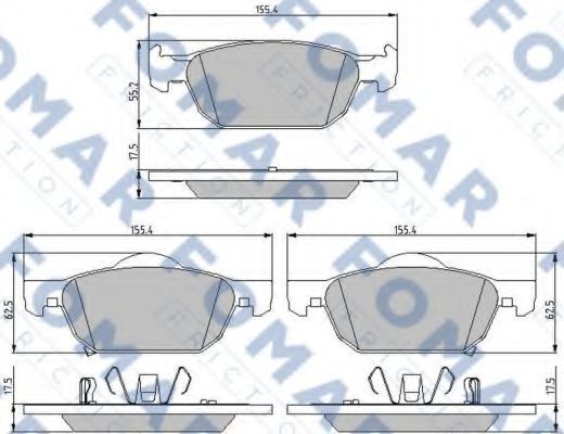 FOMAR Friction FO 897381