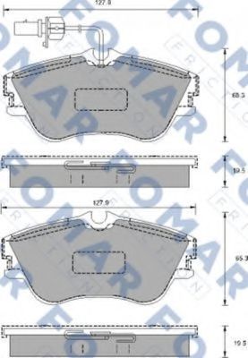 FOMAR Friction FO 904181