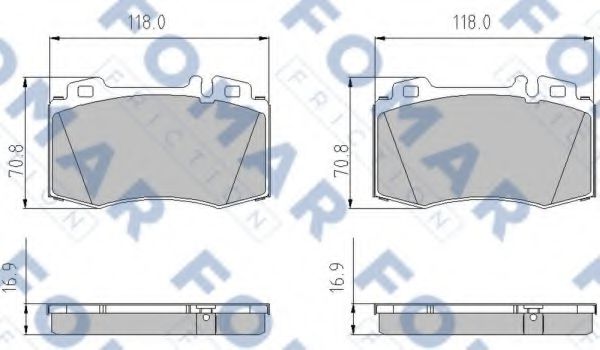 FOMAR Friction FO 906681