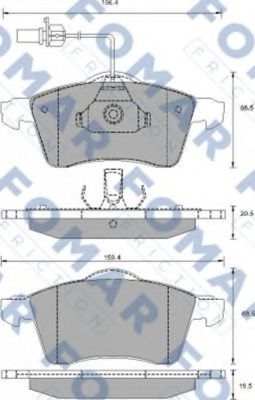 FOMAR Friction FO 907281