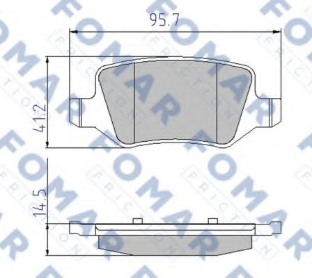 FOMAR Friction FO 909281