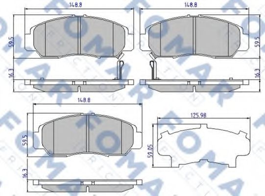 FOMAR Friction FO 910881