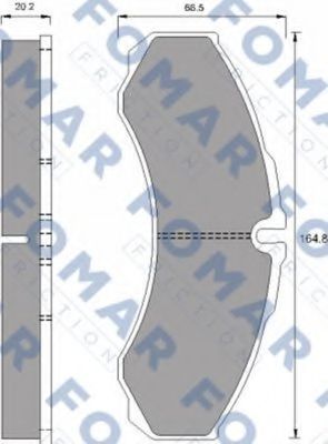 FOMAR Friction FO 911481 FOMAR Friction FO 911481