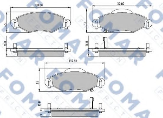 FOMAR Friction FO 913081