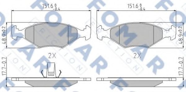 FOMAR Friction FO 913881