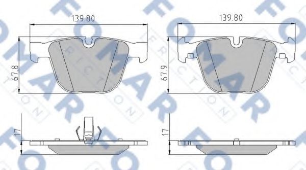 FOMAR Friction FO 920881