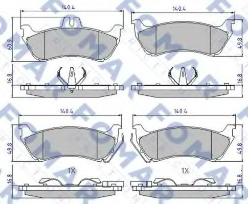 FOMAR Friction FO 922481