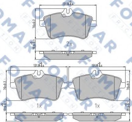 FOMAR Friction FO 922981