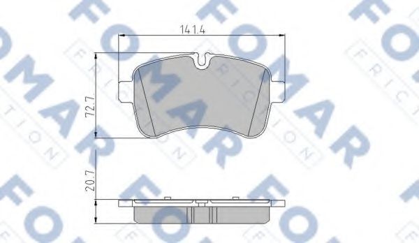FOMAR Friction FO 925581