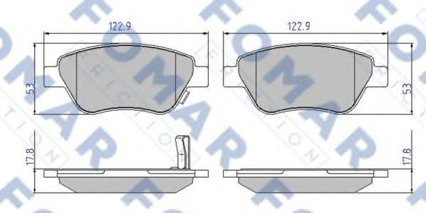 FOMAR Friction FO 928181