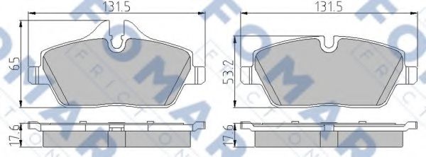FOMAR Friction FO 928281