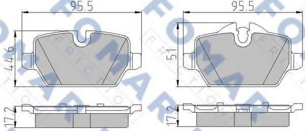 FOMAR Friction FO 928481 FOMAR Friction FO 928481