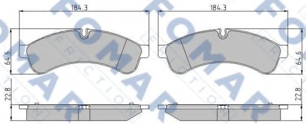FOMAR Friction FO 929281