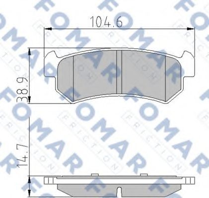 FOMAR Friction FO 929781