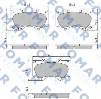 FOMAR Friction FO 932081