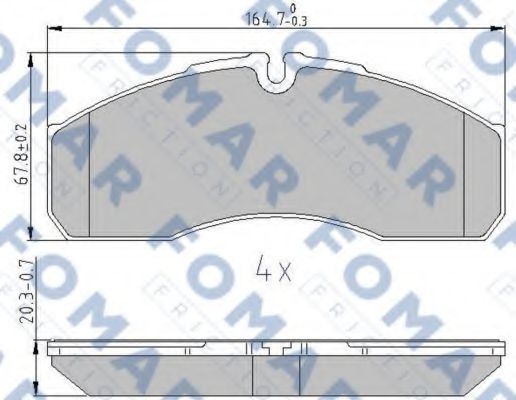FOMAR Friction FO 933581
