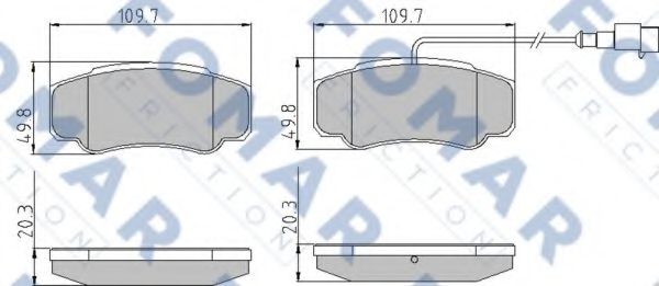 FOMAR Friction FO 934181