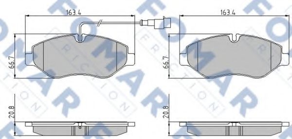 FOMAR Friction FO 934281