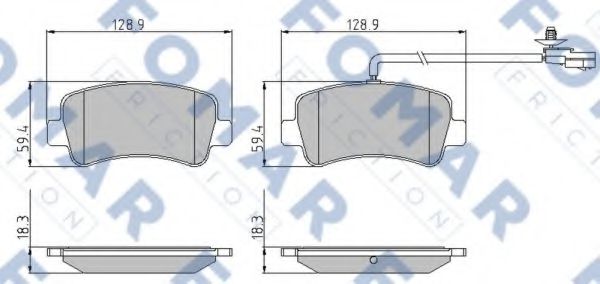 FOMAR Friction FO 935481