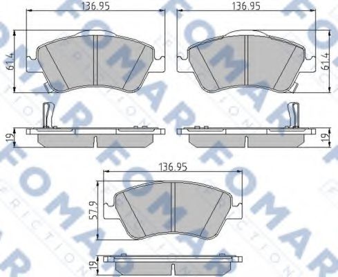 FOMAR Friction FO 936081