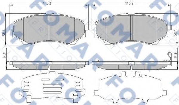 FOMAR Friction FO 969181