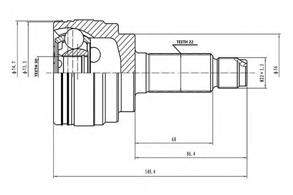 AYWIPARTS AW1510083