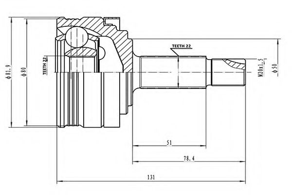 AYWIPARTS AW1510136