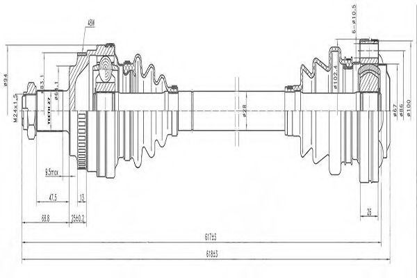 AYWIPARTS AW1531035A