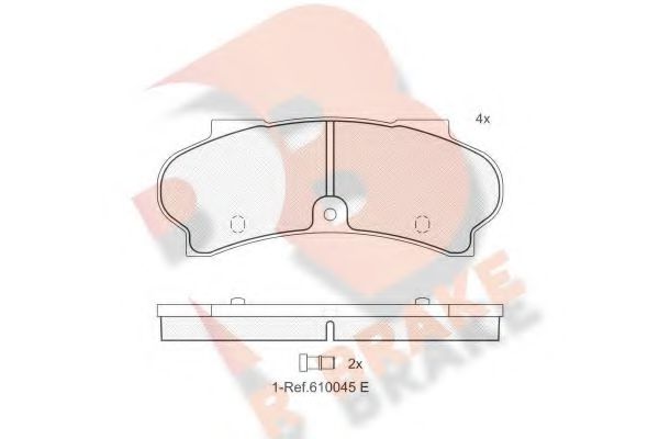 R BRAKE RB0187
