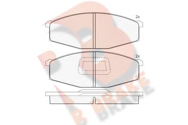 R BRAKE RB0376