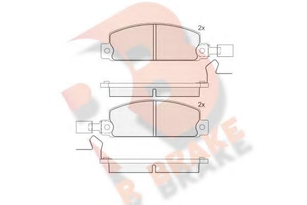 R BRAKE RB0389