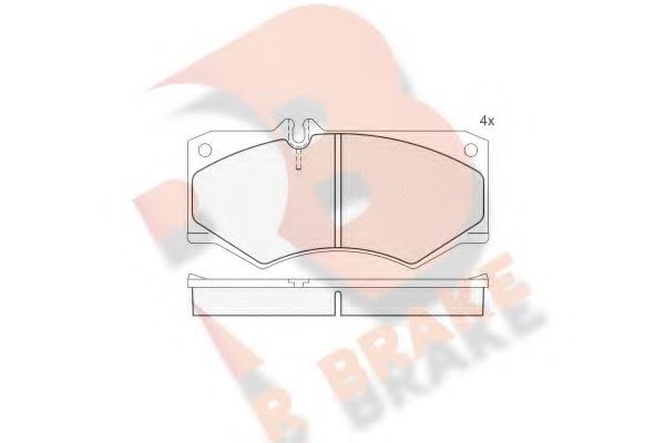 R BRAKE RB0405