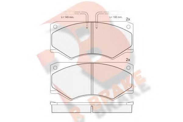 R BRAKE RB0563