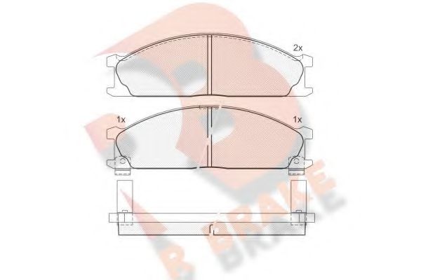 R BRAKE RB0885