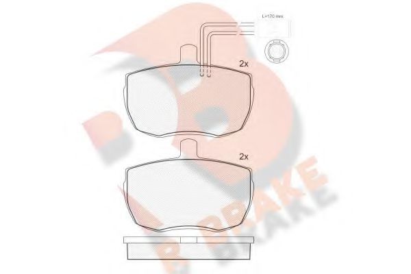 R BRAKE RB0935