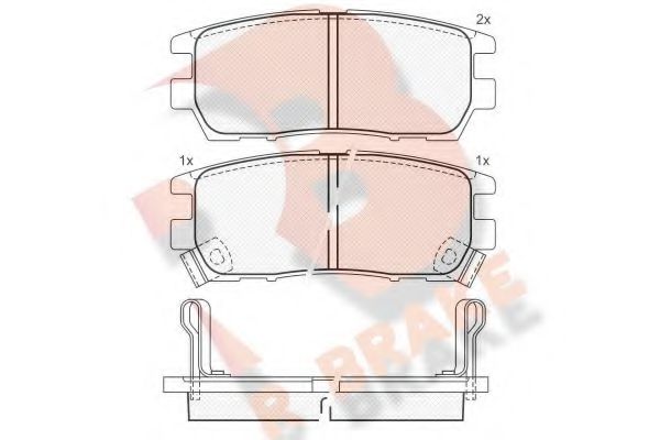 R BRAKE RB0980