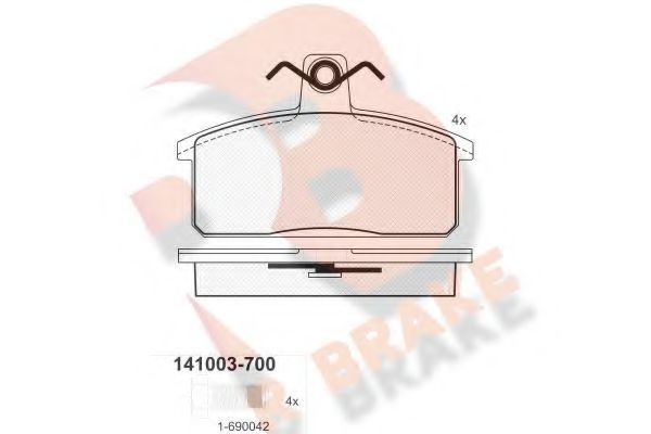 R BRAKE RB1003-700