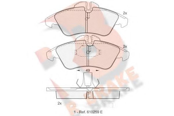 R BRAKE RB1104