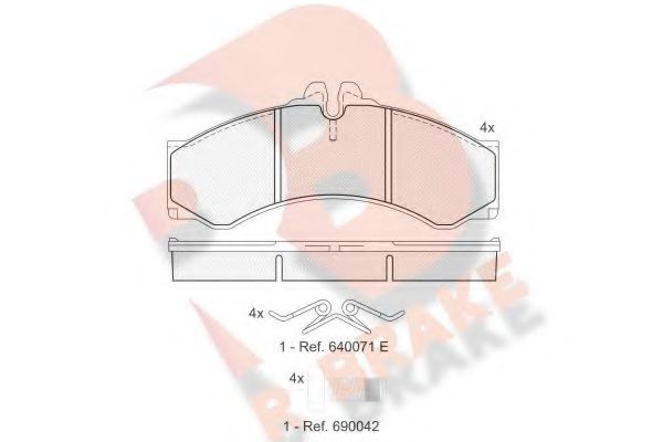 R BRAKE RB1126-204