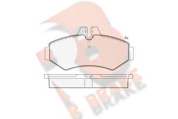 R BRAKE RB1289