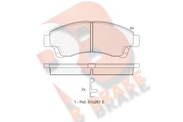 R BRAKE RB1324