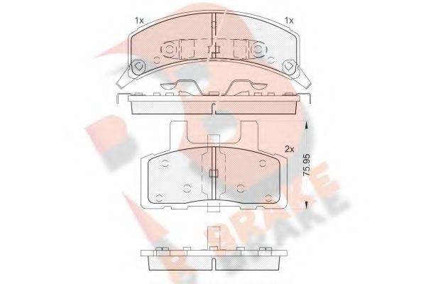 R BRAKE RB1563